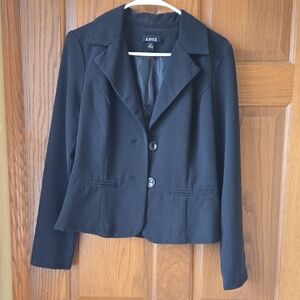 A. Byer Classic Black Women's Blazer